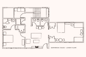 Dartbrook House - Lower Floor