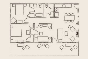 Owls Head Cottage Floor Plan